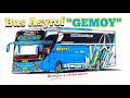 Bus MSM Asyrof "GEMOY" cara menggambar Bus , Bus telolet