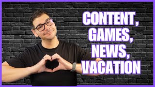 Back from vacation, lets hang out