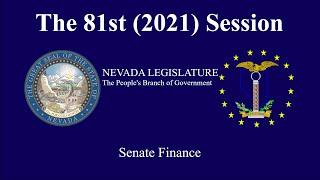 5/28/2021 - Senate Committee on Finance, Pt. 1