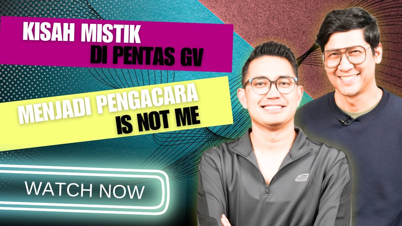 Zarul Umbrella & CK Faizal are in our studio this week!! Jom dengar kan cerita mereka! Confirm Best!