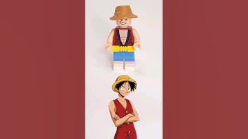 Luffy (One Piece) LEGO- How To Build Him!