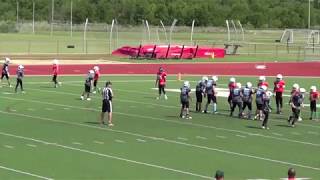 Spread Offense Stretch Sweep - The Multi Run Spread Offense by Coach Parker
