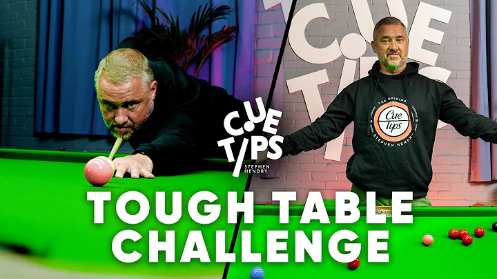 Can Stephen Hendry Beat The Tough Table Challenge?