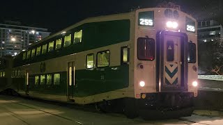 (Bell/Nice Driver) (All Stops) (Old Cab Car) GO 1827 - 255 With 679 Pulling Into Hamilton GO Centre 