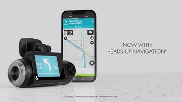 SC 201 Smart Dash Cam with Heads-Up Navigation & Real-Time Driver Alerts