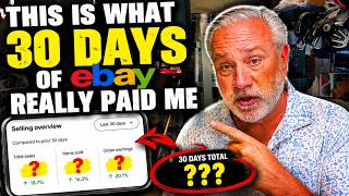 This Is What 30 Days of eBay Really Paid Me