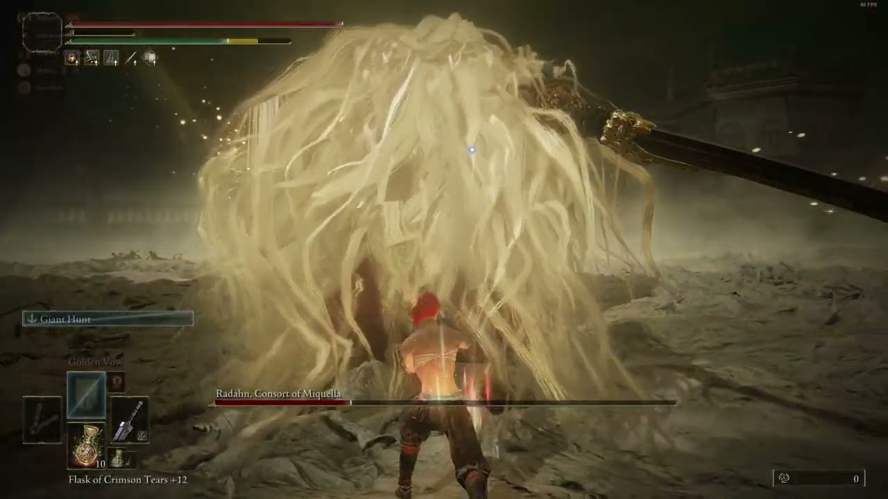 Radahn, Consort of Miquella No Hit [No parry/summons/magic spells/windy tear/bloodhound's step]