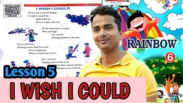 Class 6 LESSON 5 | I WISH I COULD(POEM)| हिंदी में अनुवाद | पढ़ें और शेयर करें | master mantra