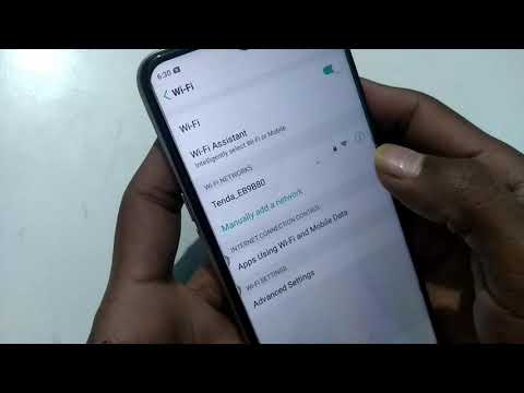 How to connect Wi-Fi with oppo A5 2020