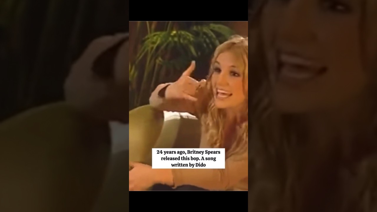 Бритни пародирует Дайдо в конце видео 🤭 #Дидо #Бритни #БритниСпирс