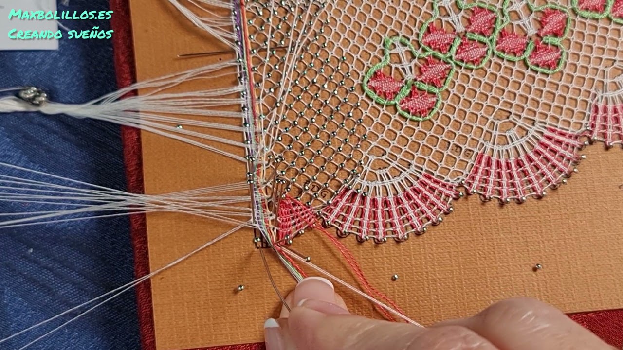 9 Encajes de Bolillos Abanico 60 Remate Final