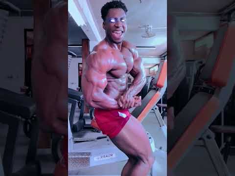 Amouzou Caleb Super Hero Posing