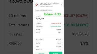 ₹3.3 Lakh → ₹3.46 Lakh | 9% XIRR 🚀 | Index Fund Journey #investmentjourney #portfolioupdate #nifty