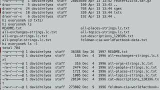 Linux command line navigation