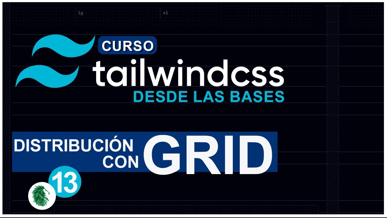 Organiza tu página con Grid de Tailwind CSS - YouTube