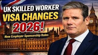 Breaking 2026 UK Skilled Worker Visa Changes | New Employer Sponsorship Rules