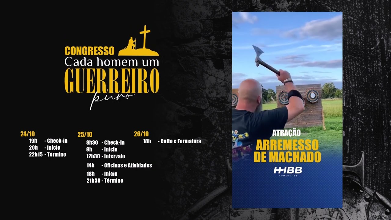 Programação Especial do 2º Congresso Guerreiros - HIBB