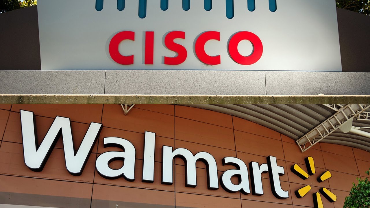 Cisco, Wal-Mart Take Down Stocks