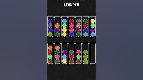 Ball sort Puzzle 1431.bölüm