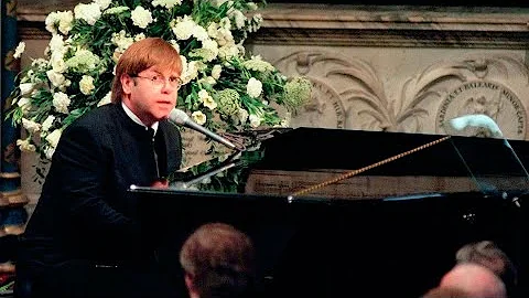 Candle In The Wind 1997 (Goodbye England's Rose) - Elton John (Diana's funeral) HD REMASTERED