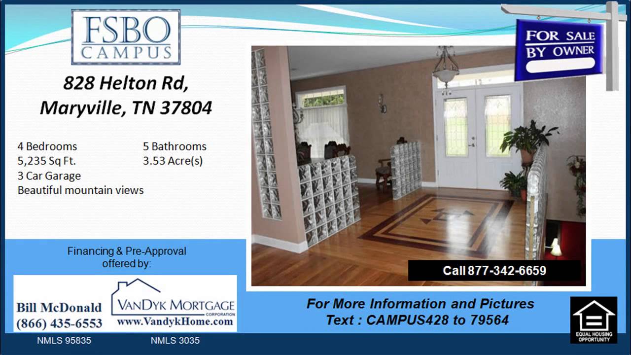 4 bedroom Home for sale near Eagleton Elementary School in Maryville TN YouTube