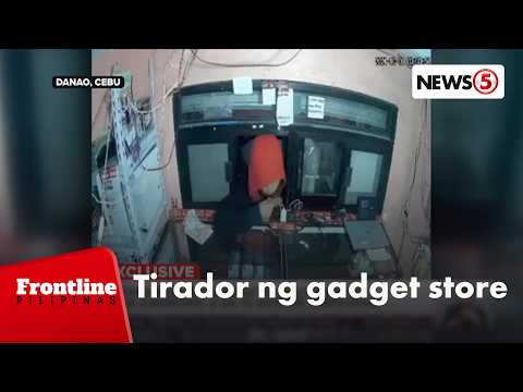2 tindahan ng gadgets, nilooban ng mga kawatan | Frontline Pilipinas