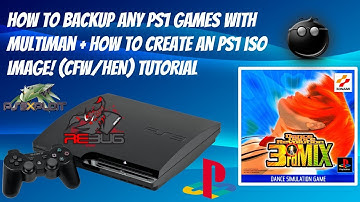 How To Backup Any PS1 Game With multiMan + How To Create An PS1 ISO Image! (CFW/HEN) TUTORIAL