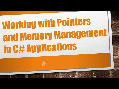 Working with Pointers and Memory Management in C# Applications
