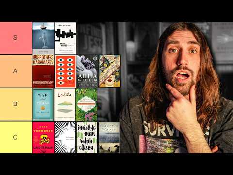 Tier Ranking 100 Classic Novels