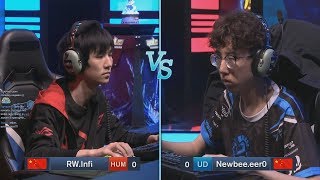 Infi (HU) vs eer0 (UD) WarCraft Gold League Summer 2019 (Miker)