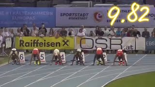 Bryan Levell Destroys Mens 100M At The Raiffeisen Austrian Open 2025