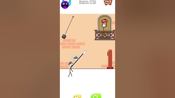 Their Puzzle Stickman level 101 Funny gameplay walkthrough | All levels | android, iOS mobile#shorts