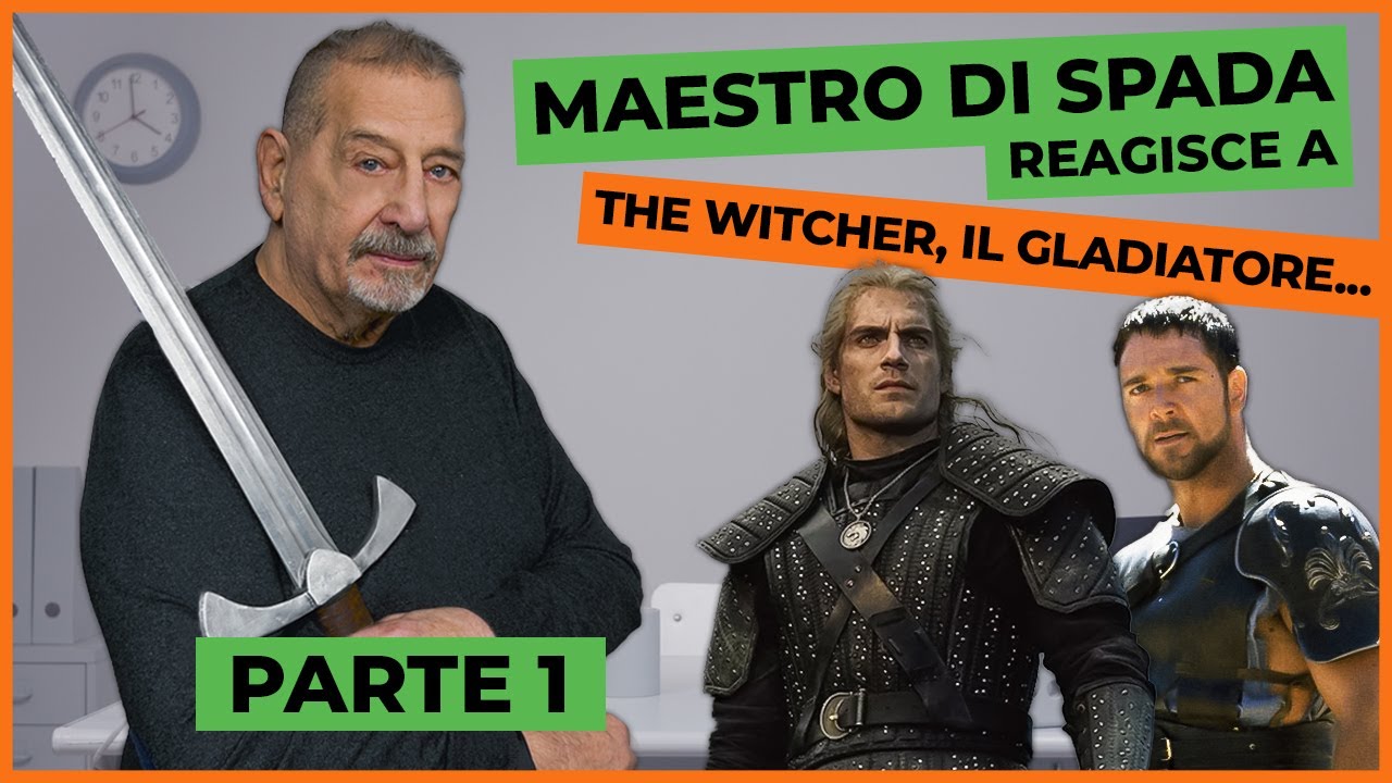 Vero MAESTRO DI SPADA reagisce a THE WITCHER, IL GLADIATORE e altri film⎮ Slim Dogs