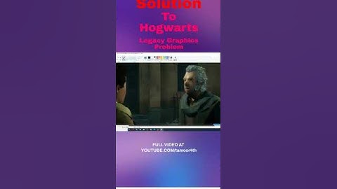 Hogwarts legacy textures not loading issue solved