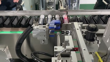 Lip gloss lipstick bottom labeling machine mascara bottle bottom labeling machine