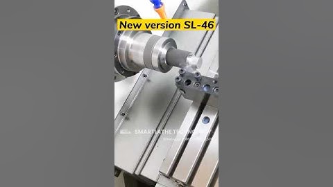 Look at the new version of SL-46 CNC lathe processing so silky. | CNC SMARTLATHE