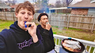 BLINKERS AT THE COOKOUT!!