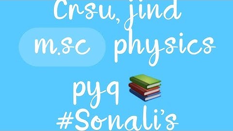 M.sc #Physics 1st sem previous year question mathematical physics 2018 #crsu