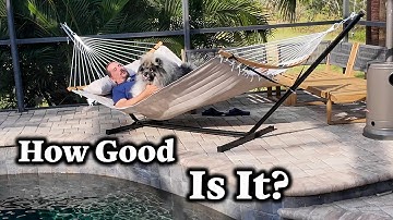 Relax and Unwind: The Ultimate Hammock for Backyard Bliss ( SUNCREAT 55 Inch )