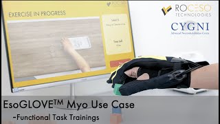 EMG-Driven Hand Rehabilitation - EsoGLOVE Myo Use Case