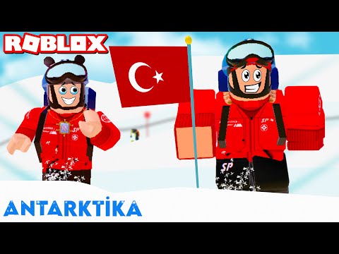 Zirveye Ulaştık!! Buzlu Dağa Tırmanıyoruz - Panda ile Roblox Expedition Antarctica