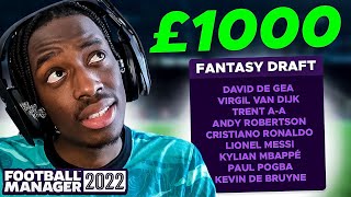 £1000 FM FANTASY DRAFT! The BEST FM Draft Teams EVER! 🤩💰 (Football Manager 2022) screenshot 4
