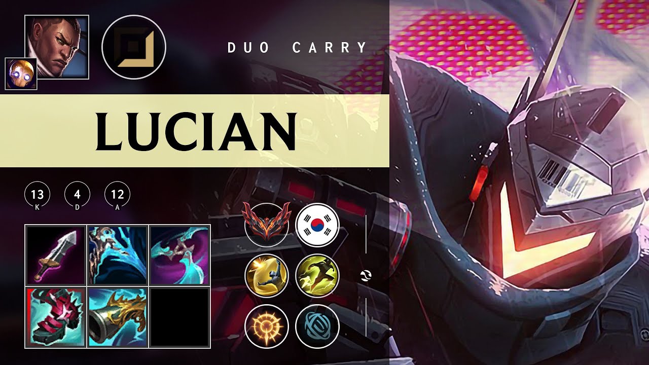Lucian ADC vs Jinx - KR Grandmaster Patch 25.22