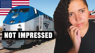 THE FIRST &amp; LAST TIME USING AMTRAK TRAIN IN THE USA || Texas