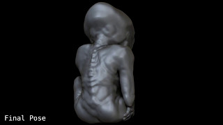 Alien in jar - ZBrush turntables
