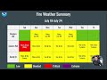 WA & North ID Fire Weather Briefing - July 18, 2026