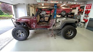 PROJECT KRUTE EP. 5 | Jeep TJ Cab and Pick up Bed mock up!!