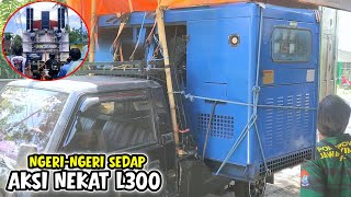 Download Lagu L300 Rasa Truck 🔥 Aksi Nekat Pickup Muat Genset Gede \u0026 Sound Karnaval Horeg MP3