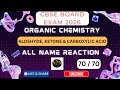 NAME REACTIONS | CBSE BOARD EXAM 2026 | CBSE CLASS 12 DATE SHEET | CBSE EXAM DATE | NEET | NEET 2026