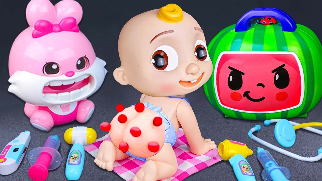 19 Minutes Satisfying Unboxing Pinkfong Doctor Toys, Ambulance Playset ASMR | Review Toys